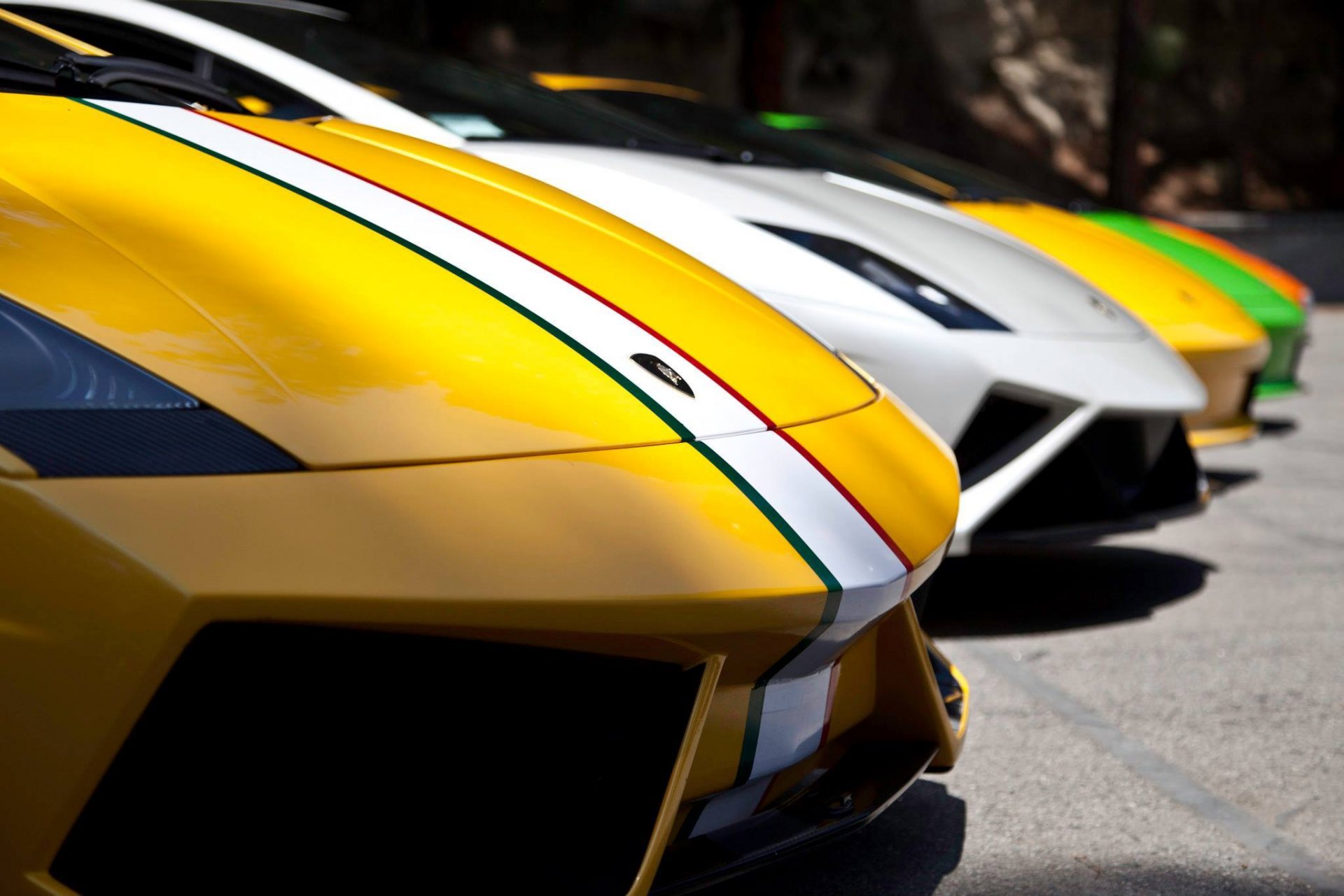 lamborghini gallardo front car