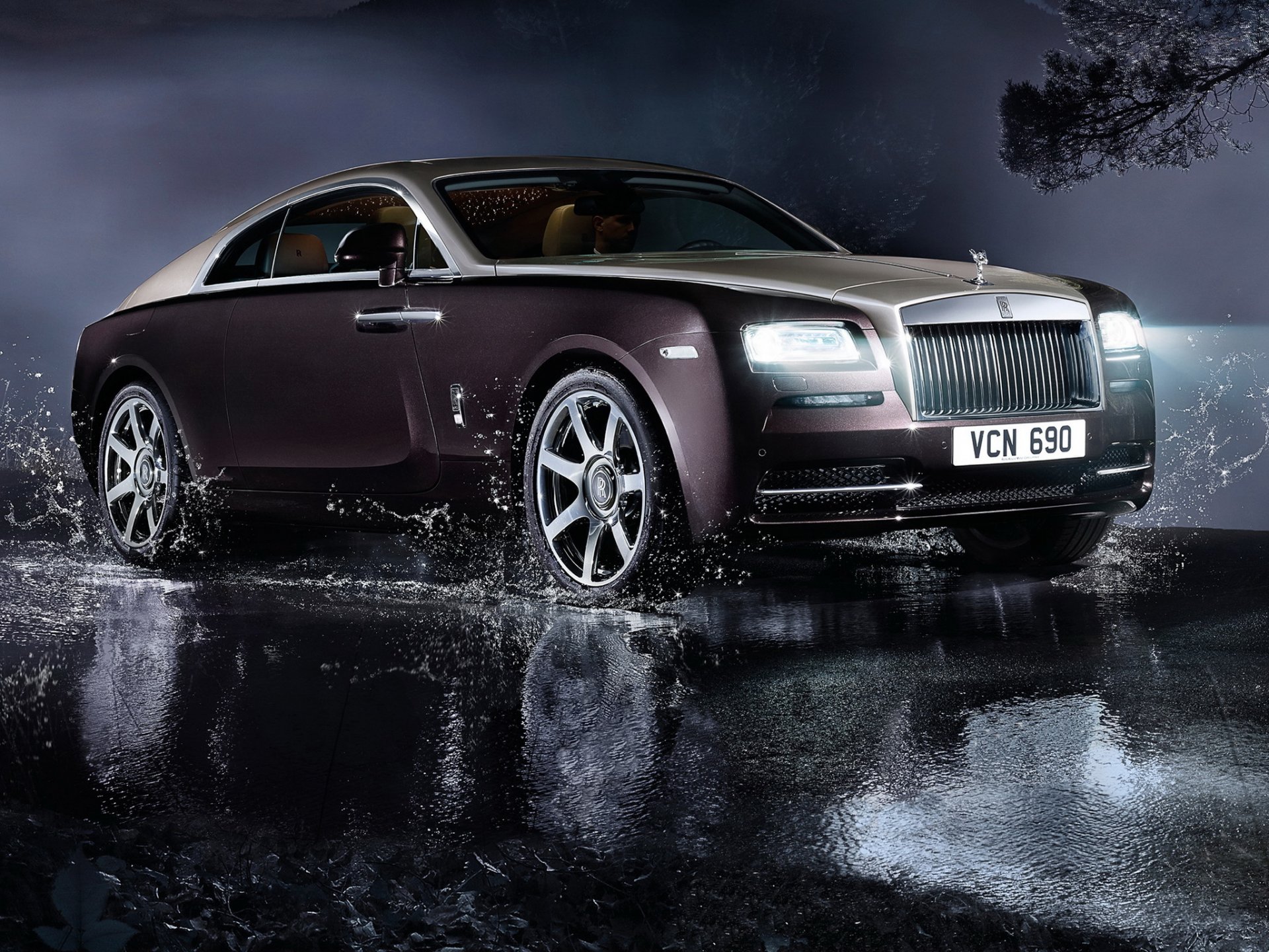 rolls-royce призрак авто роллс-ройс роскошь фары свет