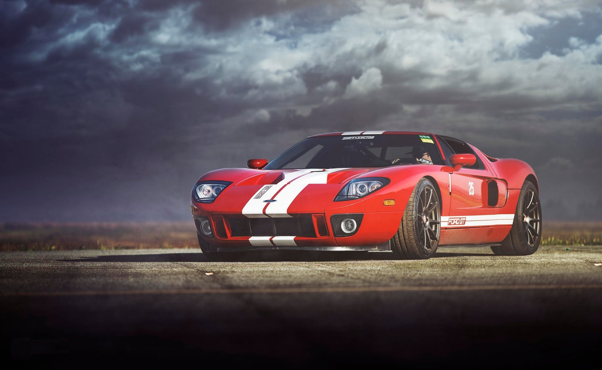 ford gt rojo rojo