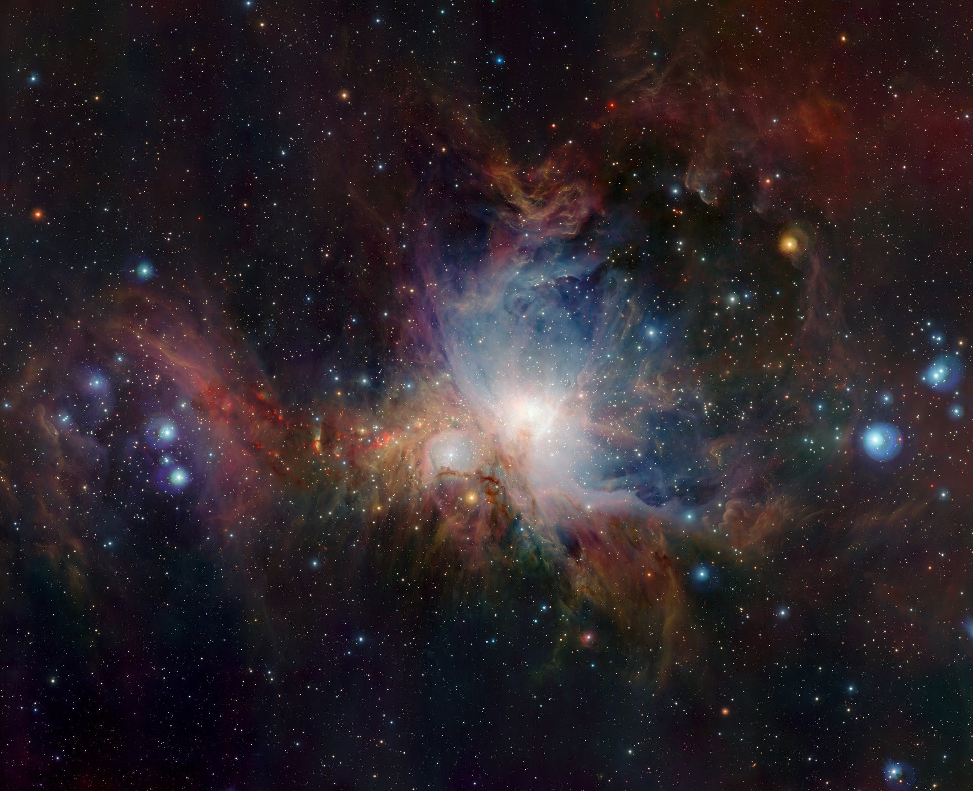 messier 42 orion konstellation sterne nebel