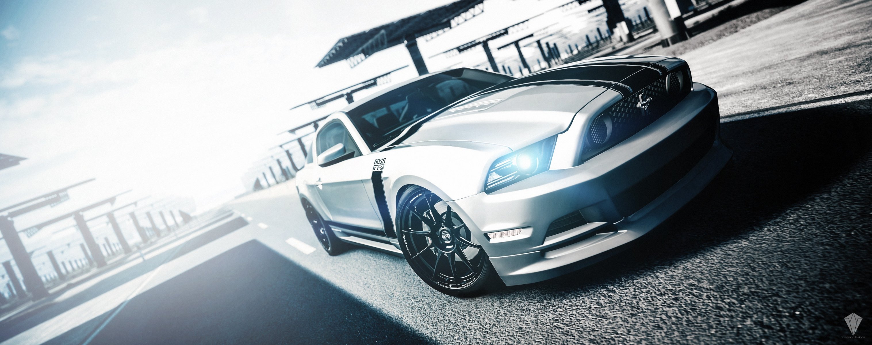 ford mustang jefe blanco gran turismo 6 gt6 playstation gran turismo