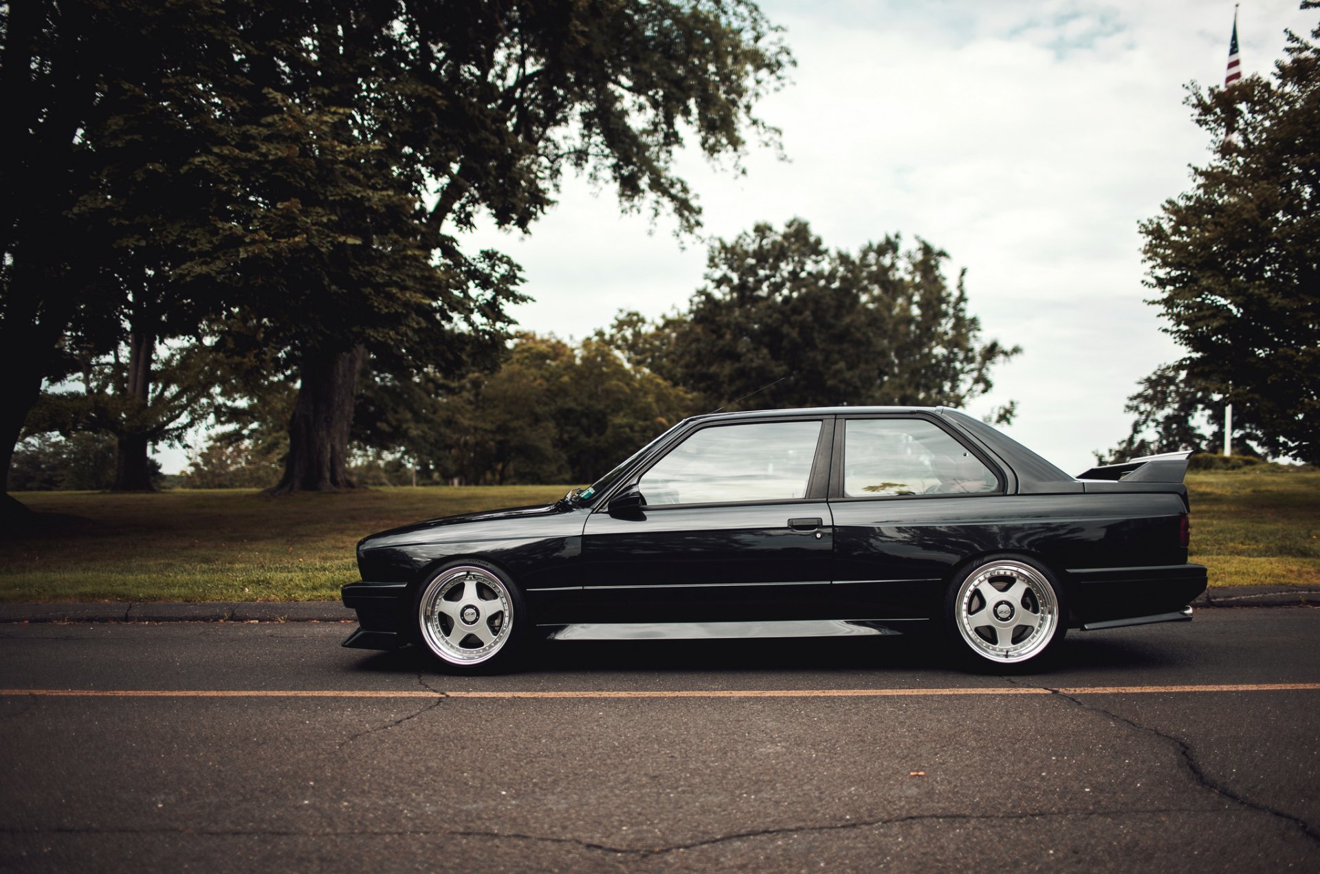 bmw e30 m3 czarny tuning bmw profil