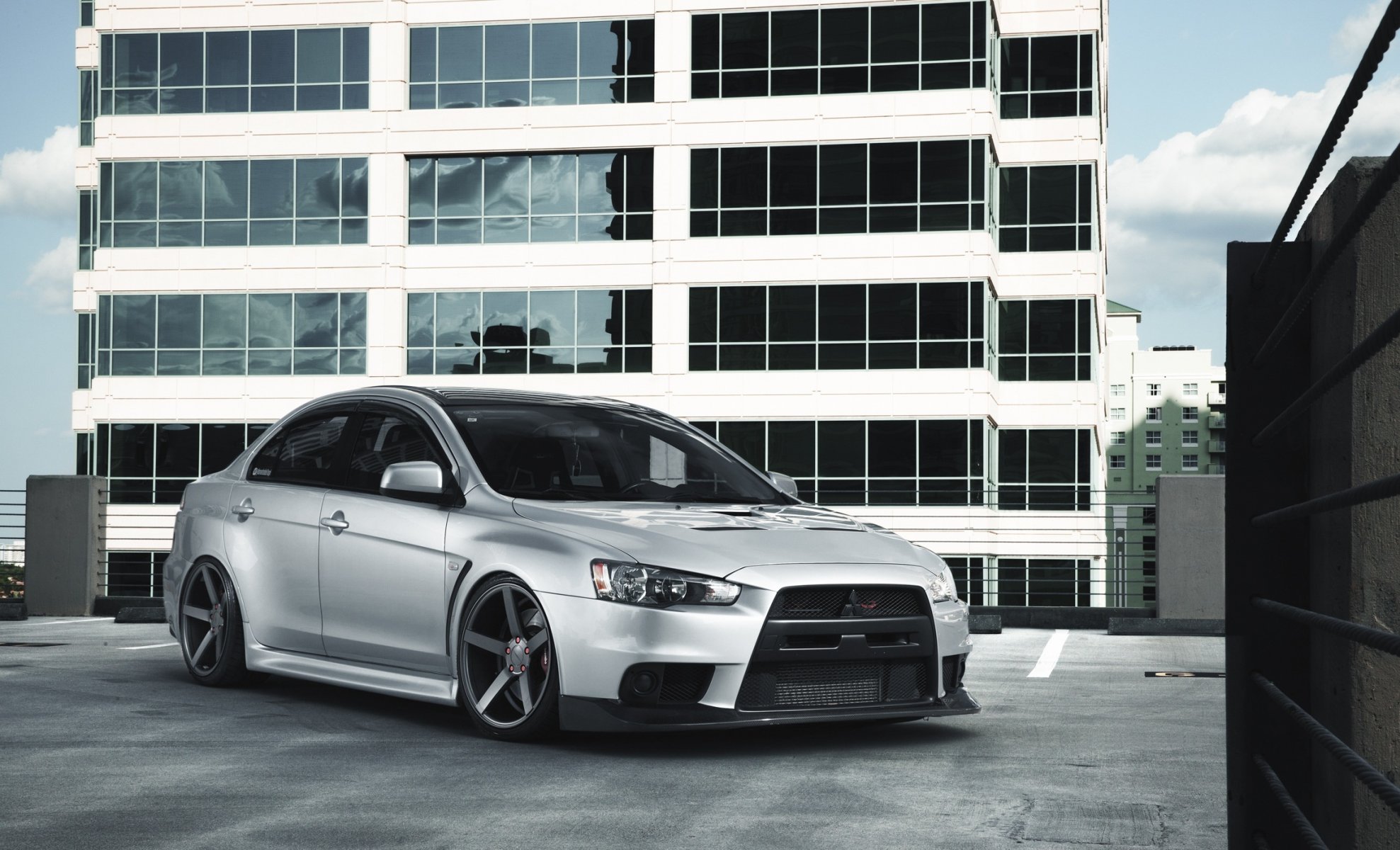 mitsubishi profession evolution x silver front mitsubishi lancer evolution silver building