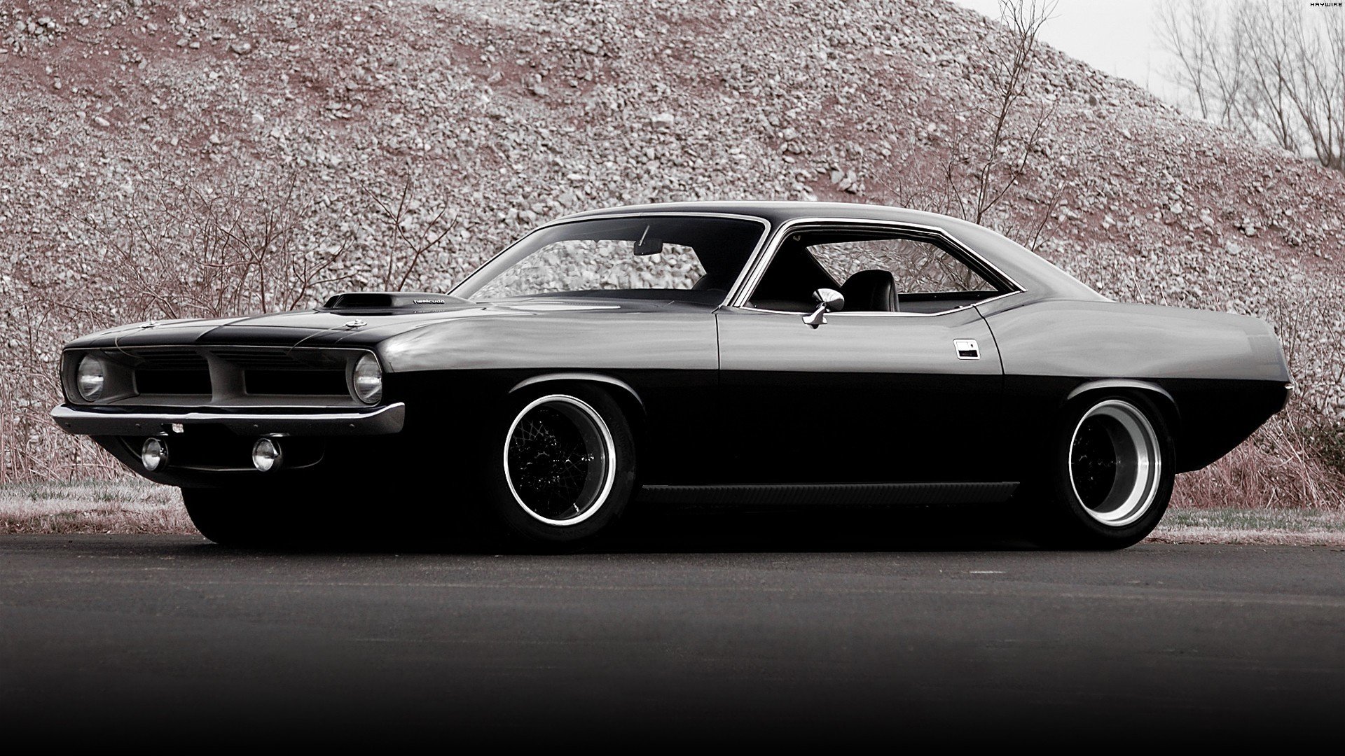 plymouth hemi cuda nero