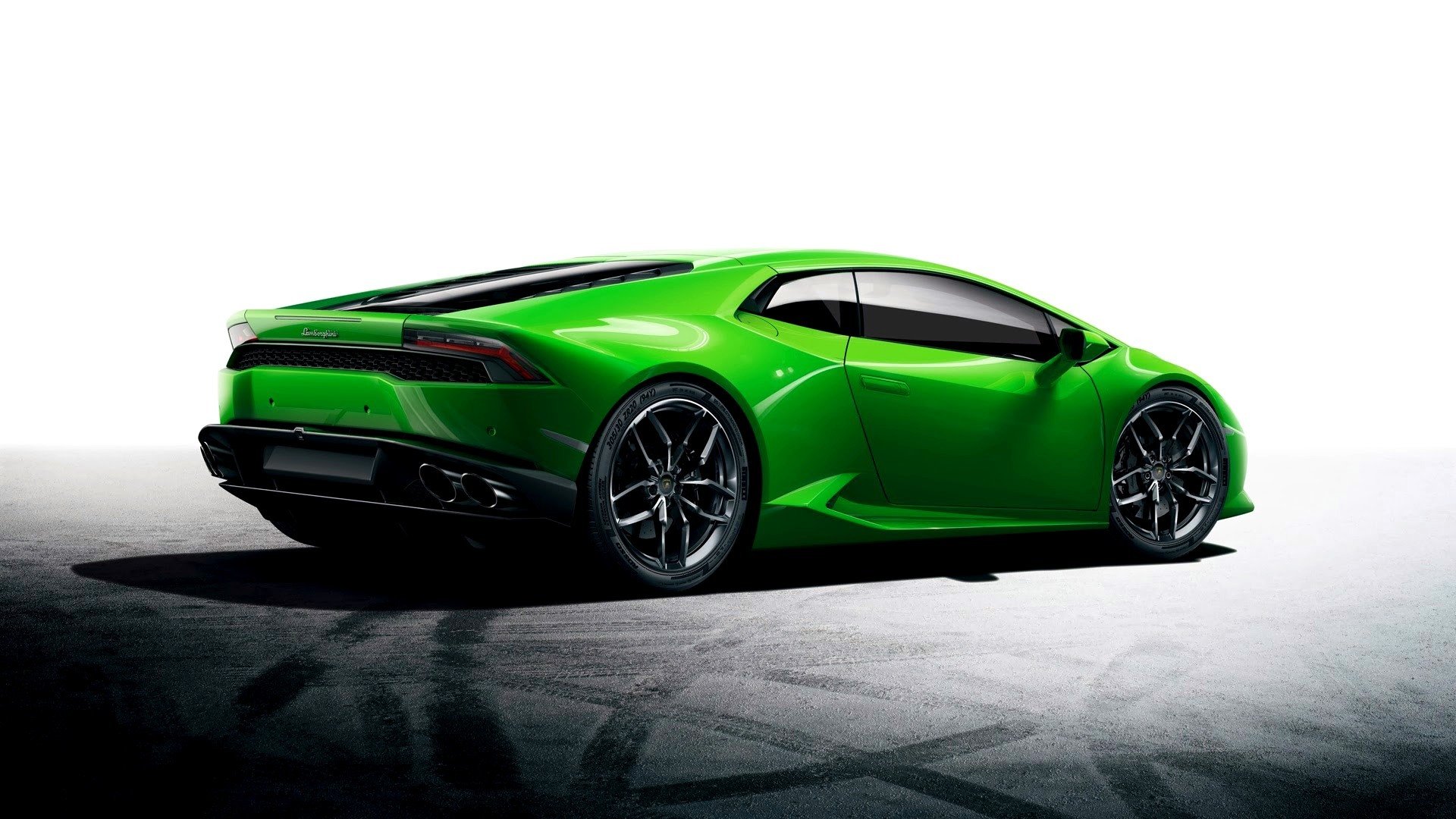 coche papel pintado lamborghini huracán verde lp610-4 coche deportivo lamborghini uracán