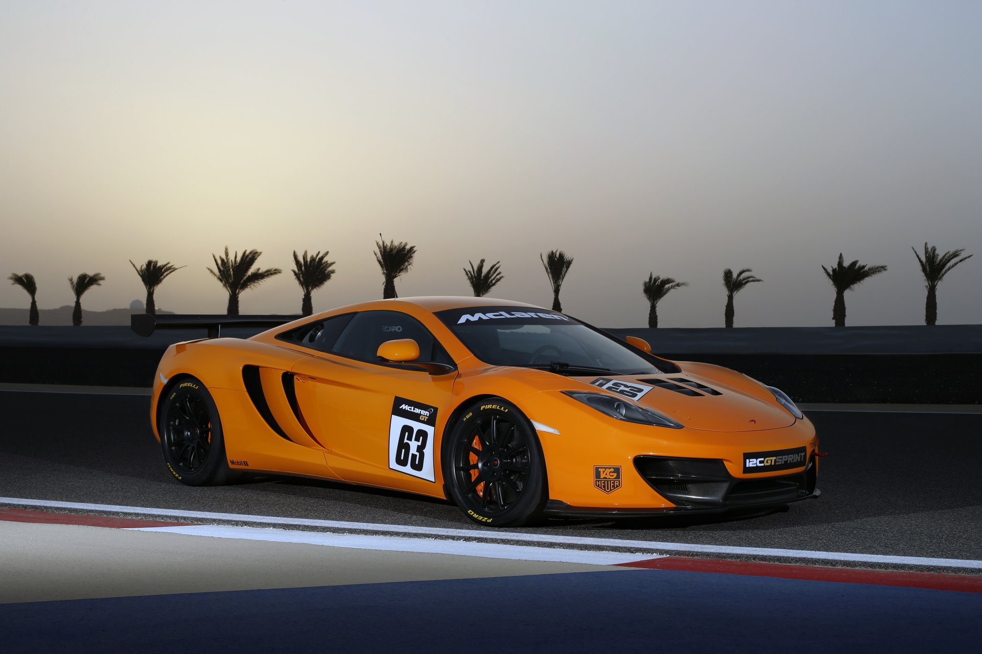 mclaren mp4-12c gt спринт суперкар