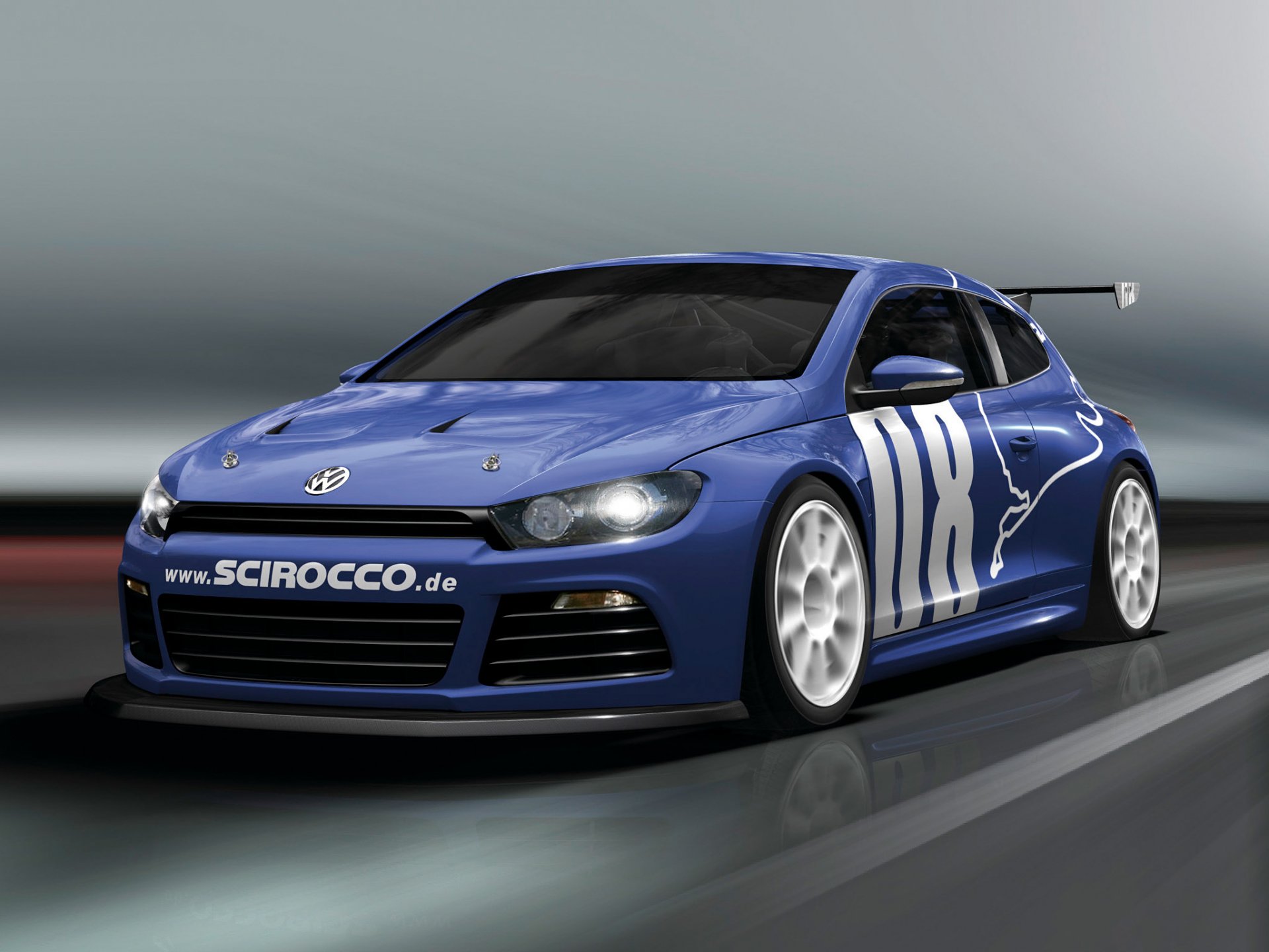 volkswagen scirocco voiture voiture volkswagen sirocco bleu trafic route voitures gt24