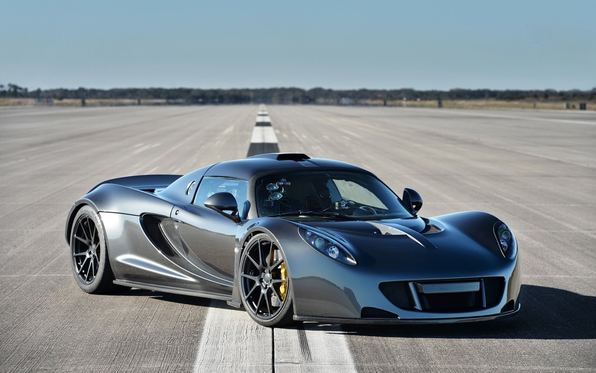 hennessey venom gt rekord świata prędkości hennessey venom gt supersamochód przód horyzont tło