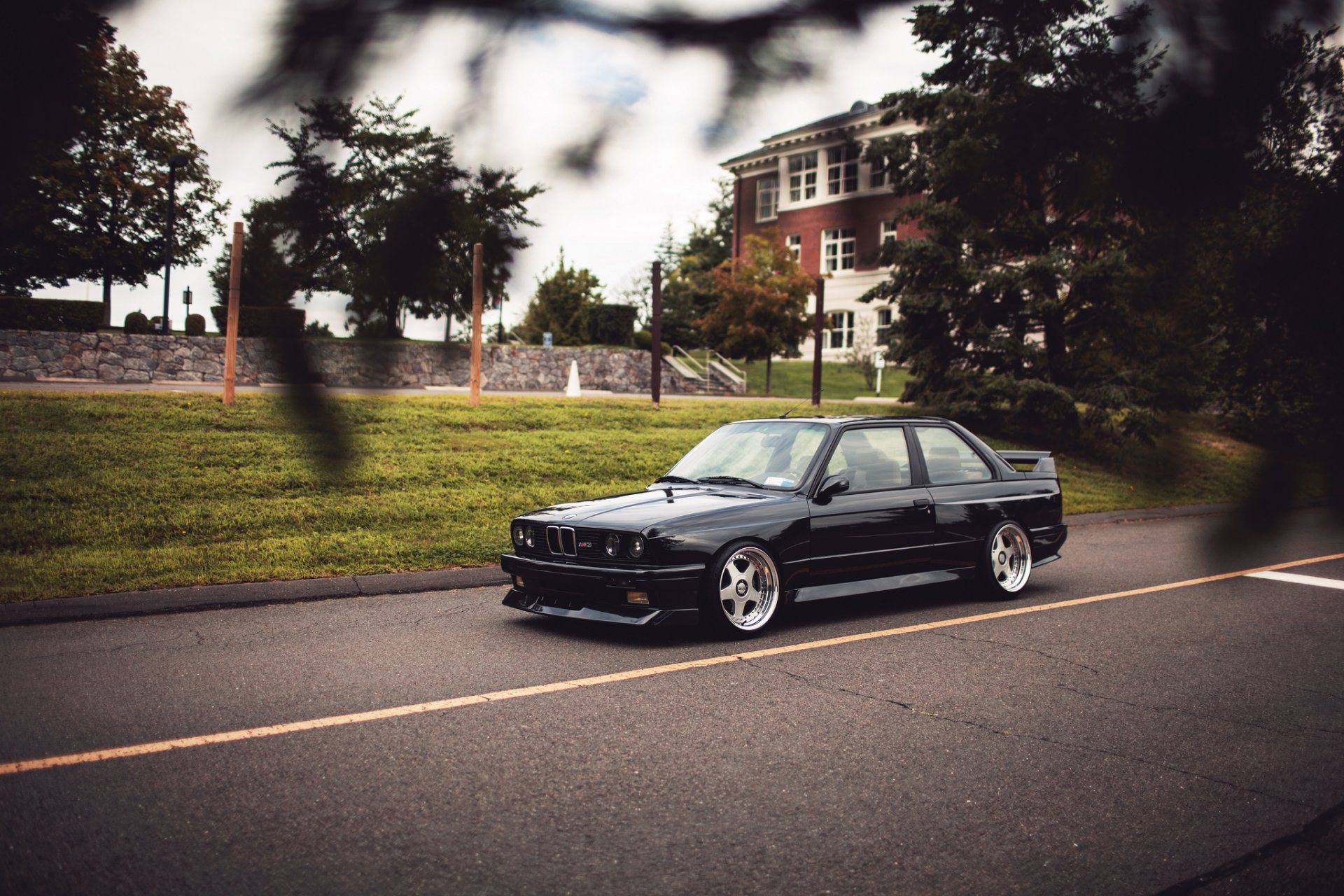 bmw e30 m3 czarny tuning bmw