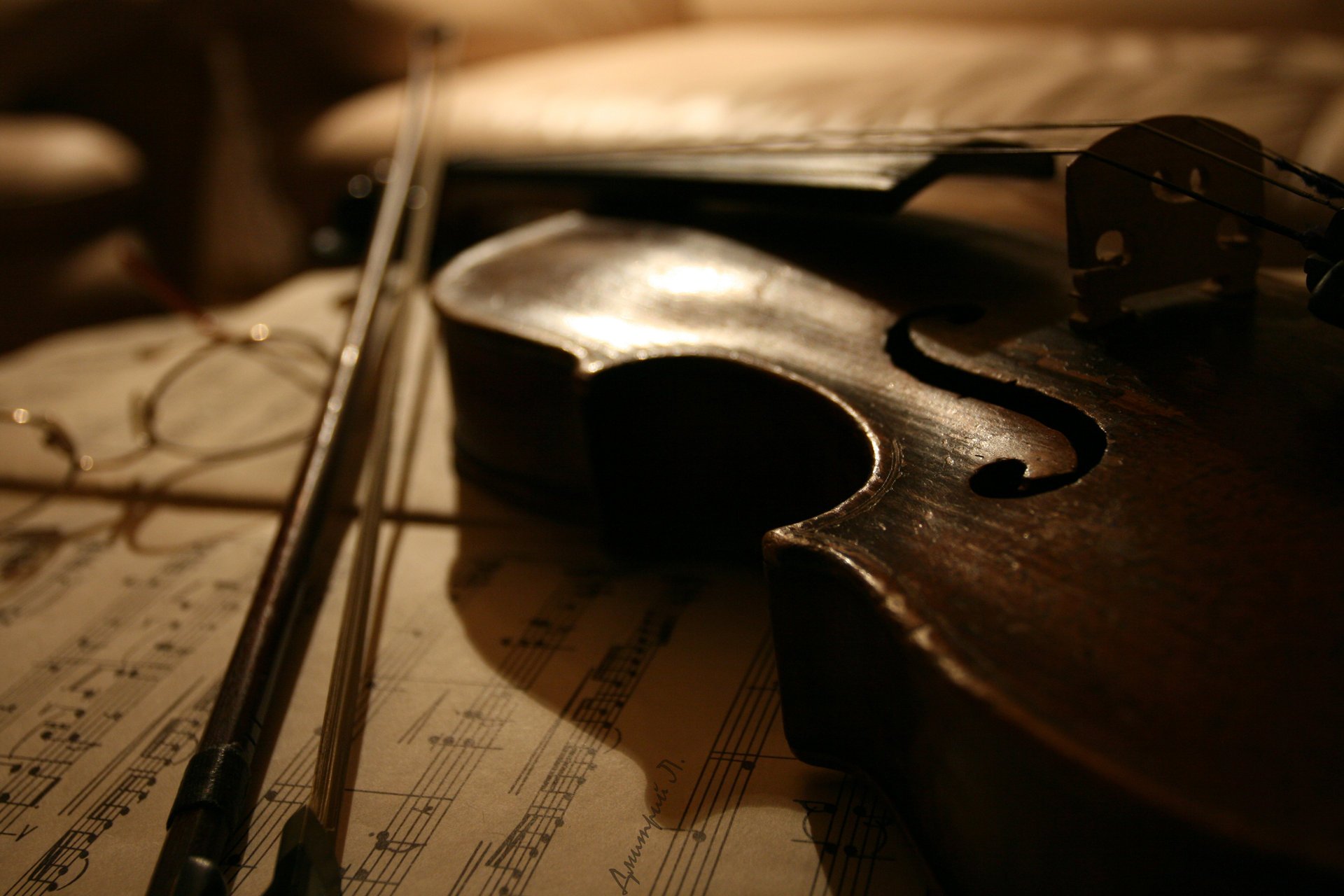 musique violon notes