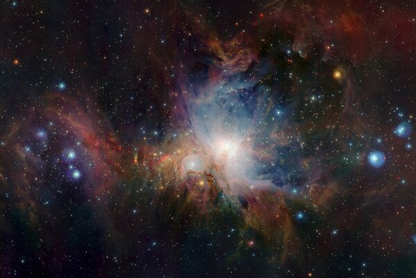 La Constellation d Orion dans l espace brumeux