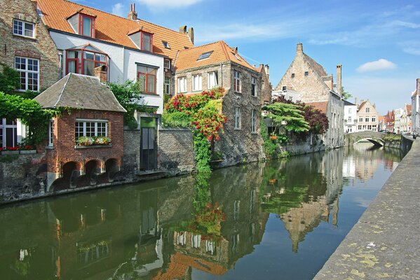 Die sommerliche Altstadt von Venedig