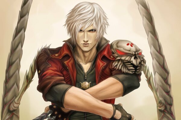 Game wallpapers, fanart, Dante