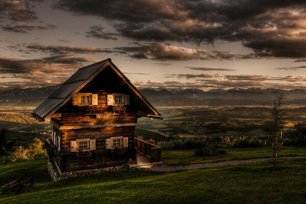 Romantic cottage far from civilization