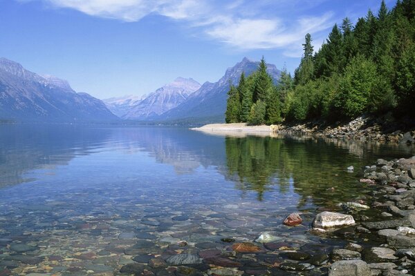 Unvergessliches Baden im Bergsee