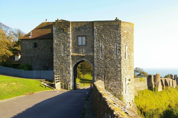 Une superbe construction du moyen âge