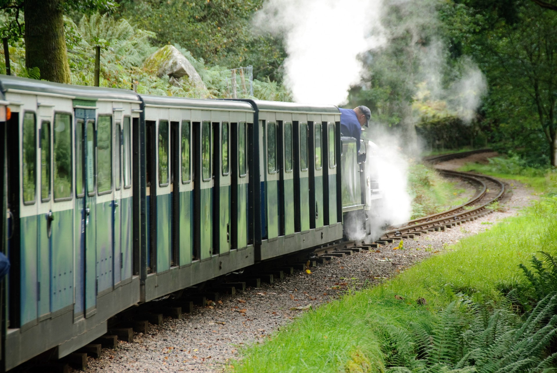 cotland mountain train railroad pairs steam engine