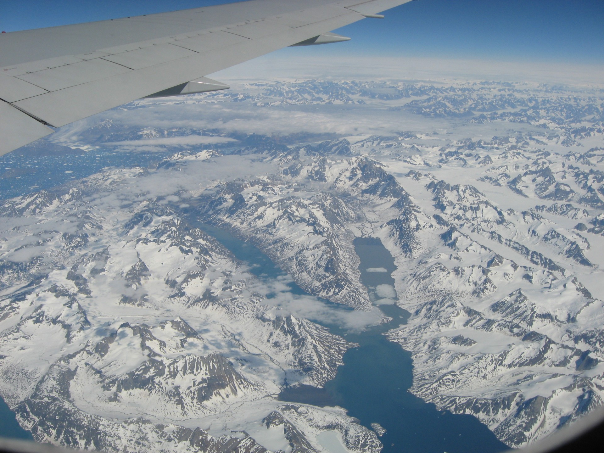 grönland berge himmel