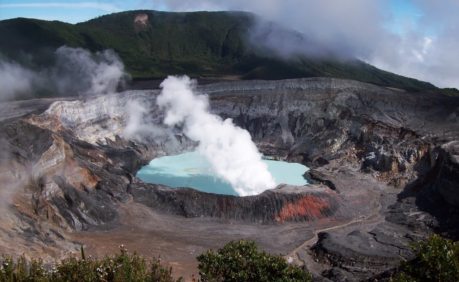 geyser mountain water