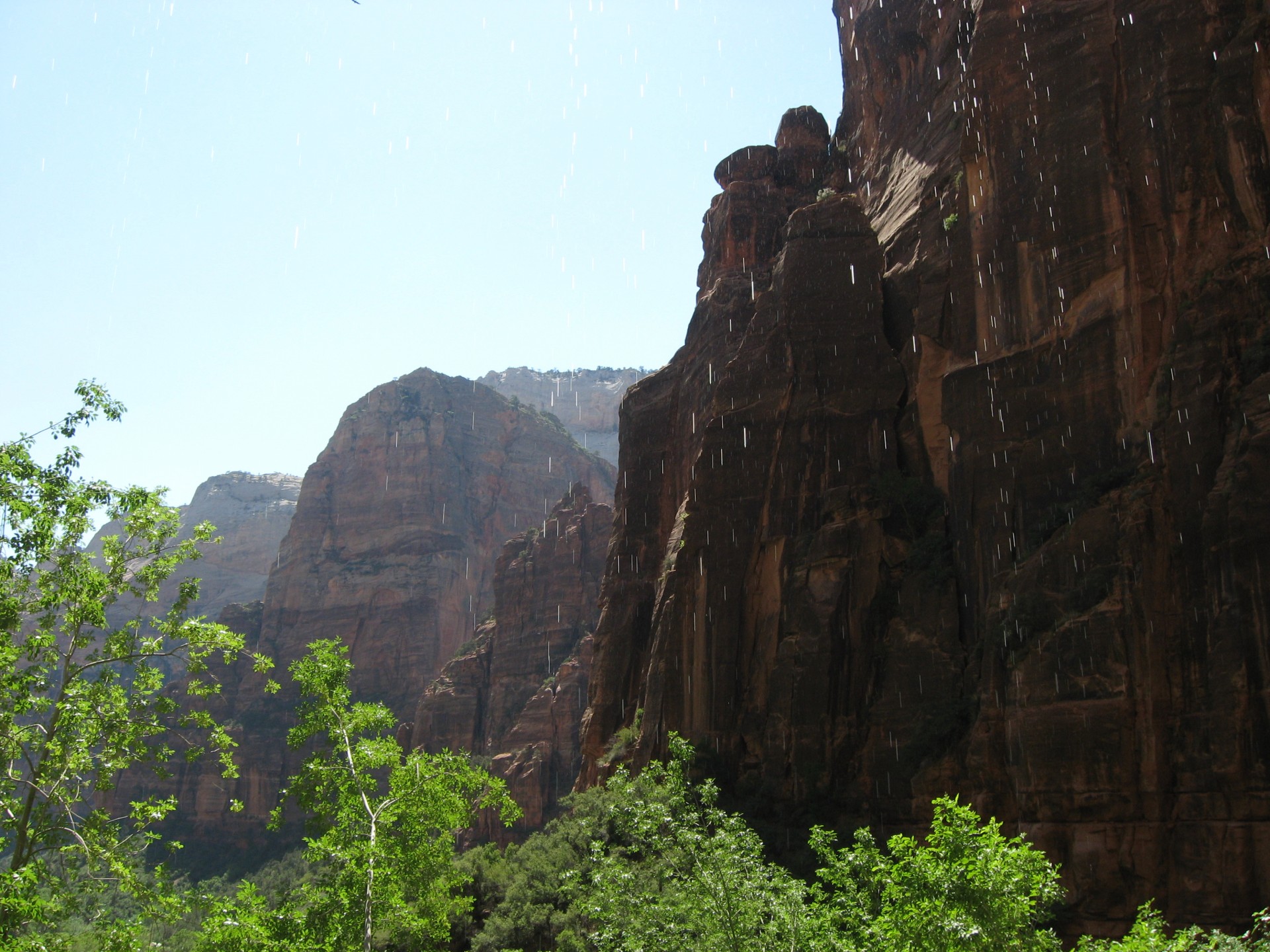 zion canyon cañón américa