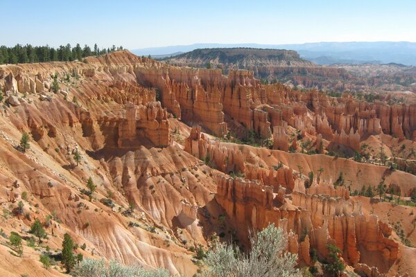 Photographie de Bryce canyons en Amérique