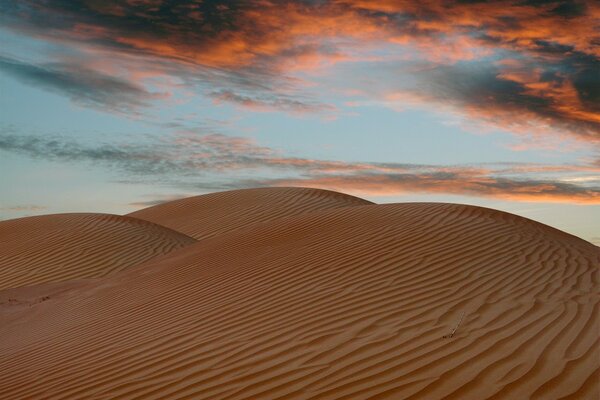 Desert heat sky wallpaper