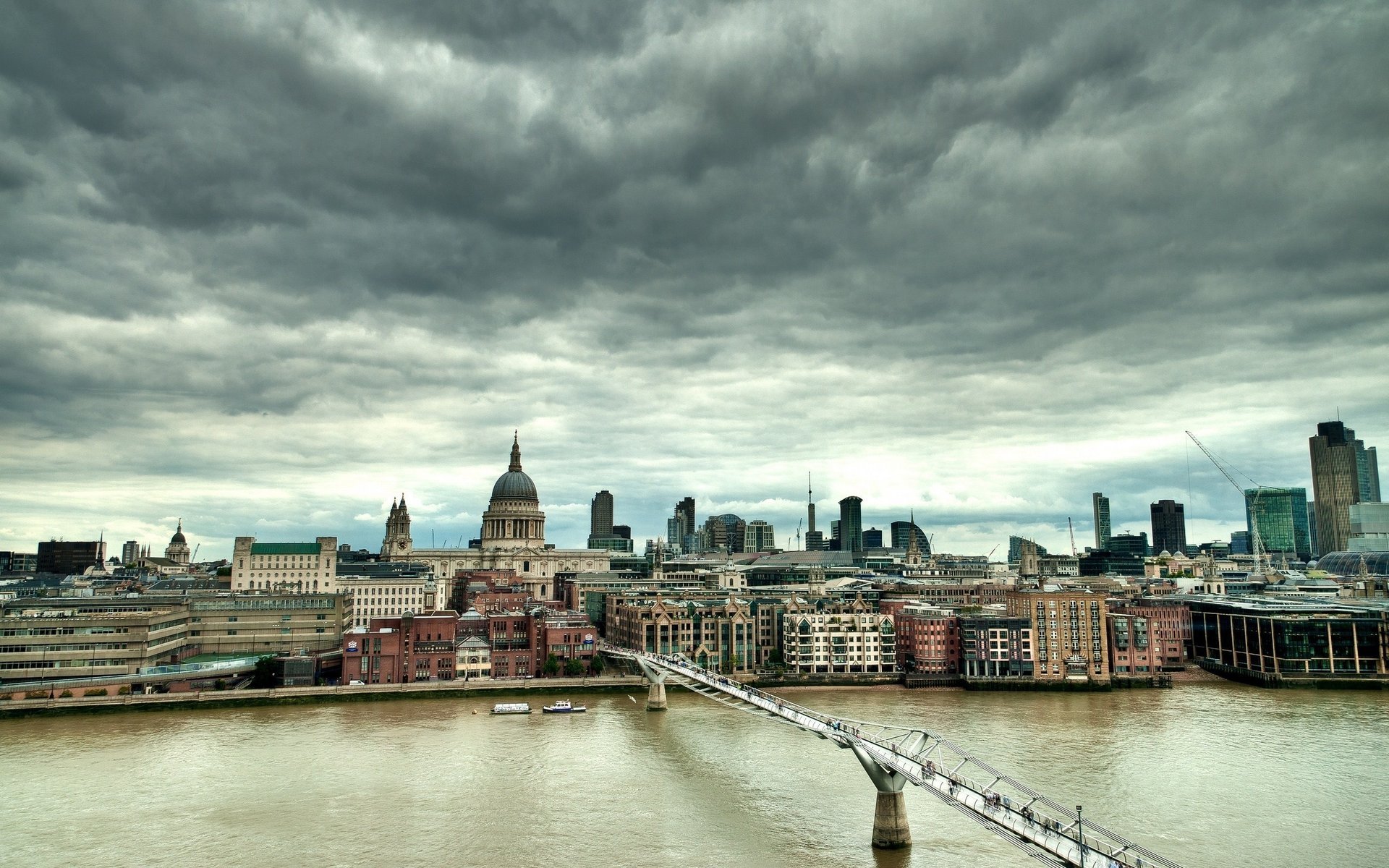 londra inghilterra regno unito millennium bridge