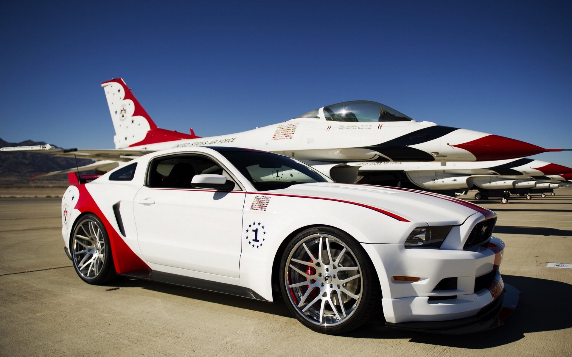 ford mustang gt usaf thunderbird edición 2014