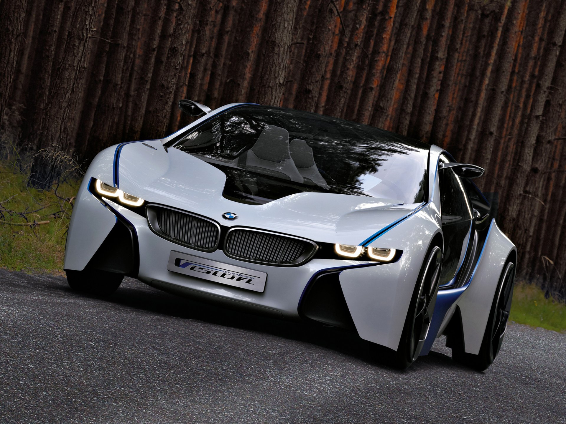 bmw visione efficientdynamics concetto macchina bmw concetto anteriore