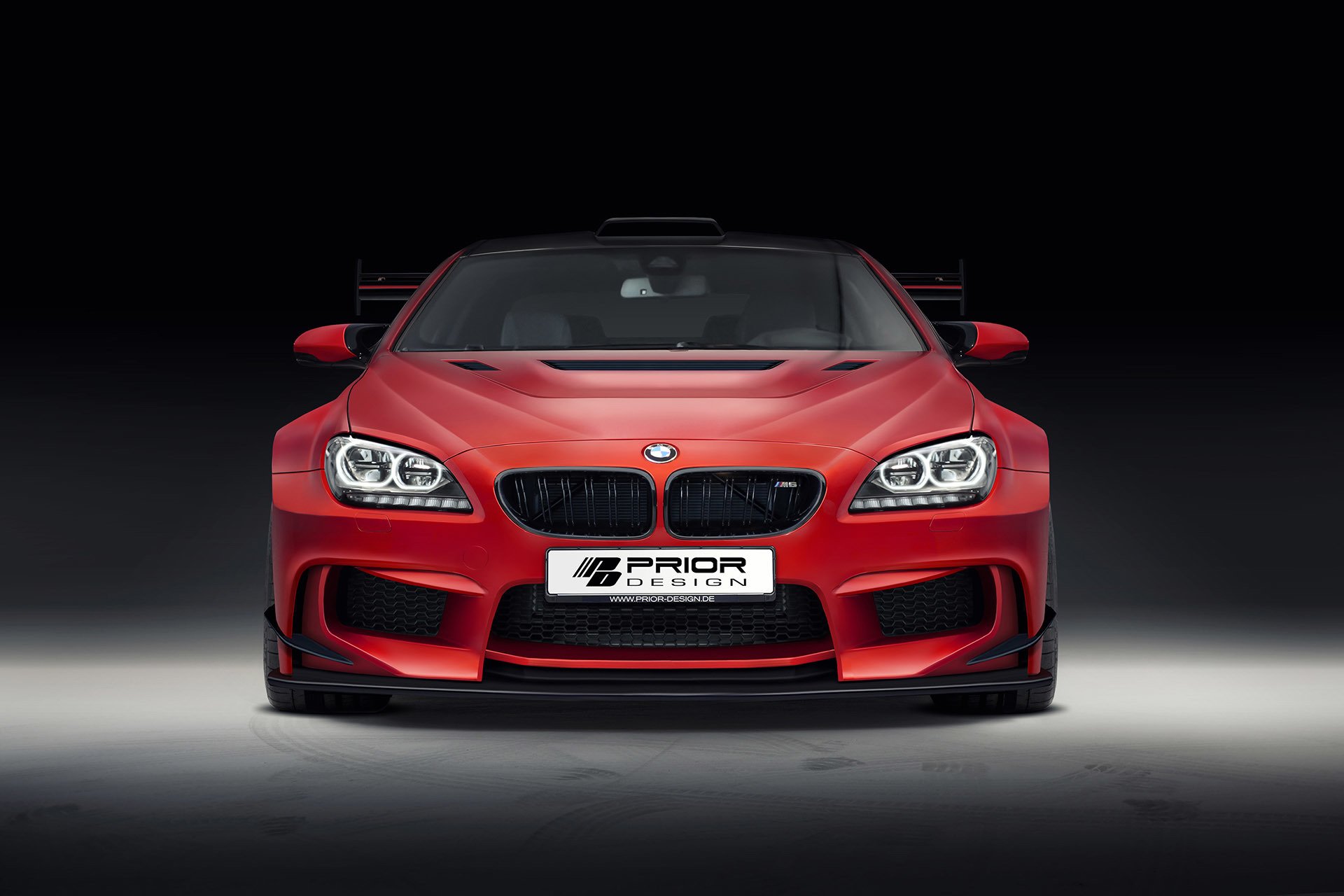 bmw m6 diseño anterior coupé tuning rojo