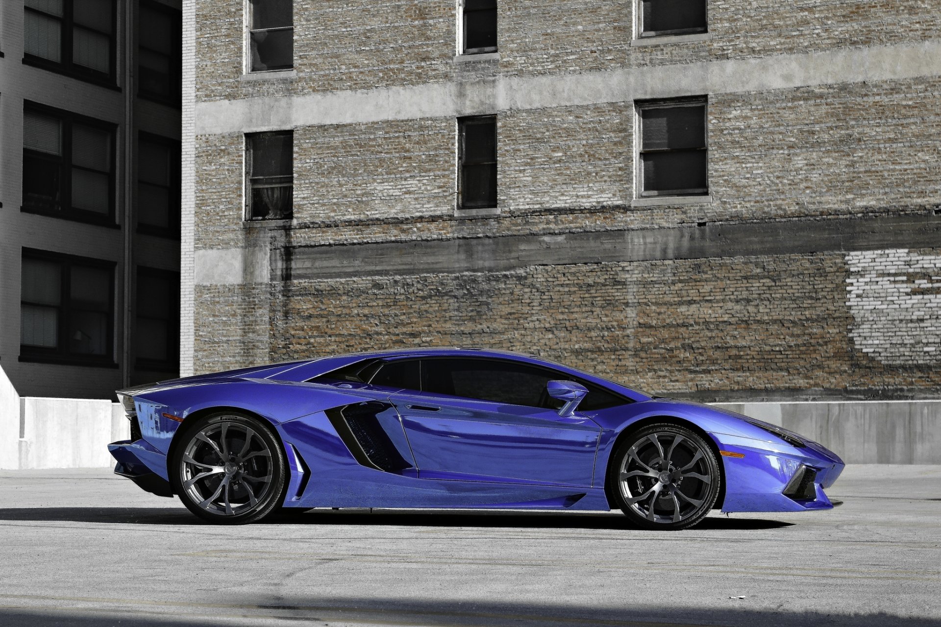 lamborghini aventador lp700-4 azul lamborghini aventador perfil llantas