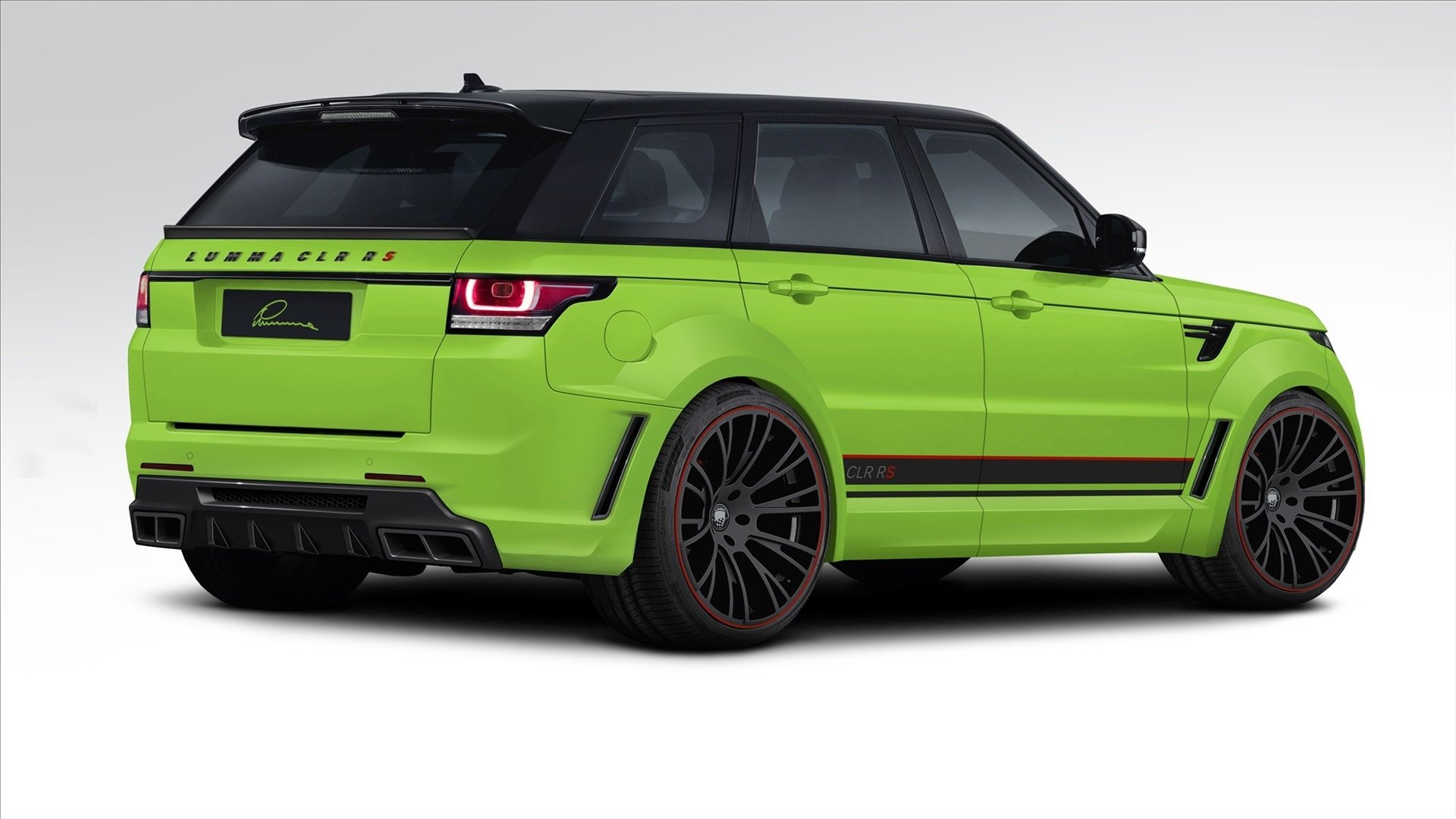 lumma design range rover sport land rover ranged rover sport tuning rear view