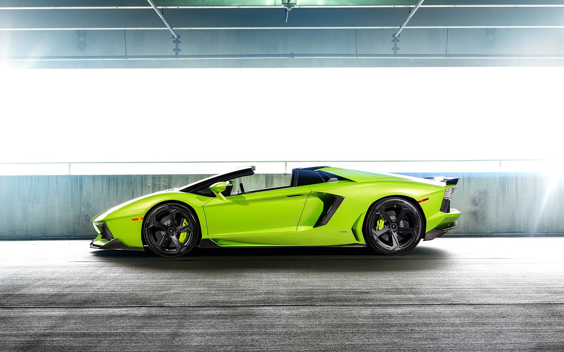 lamborghini aventador lp-740 vorsteiner zielony aventador-v tuning samochód aventador supercar