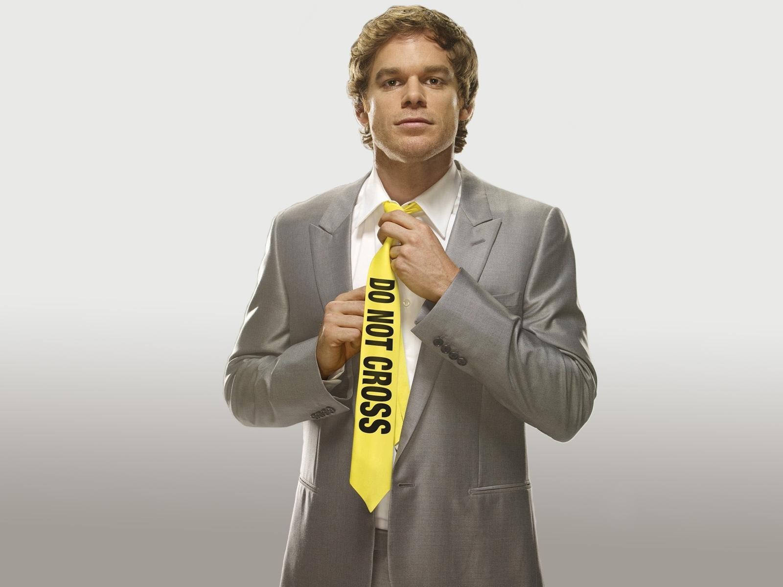 dexter necktie yellow maniac