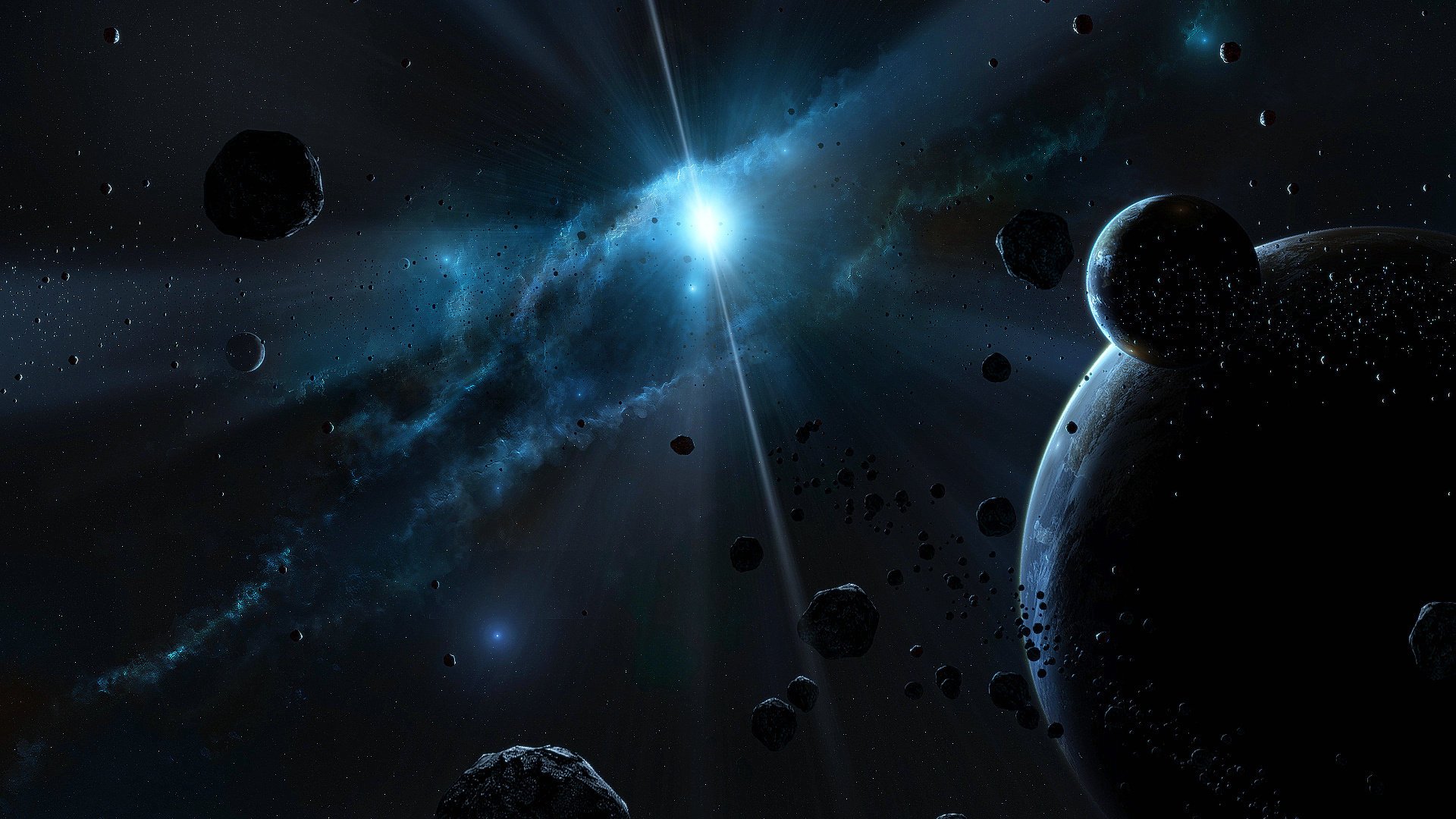 cosmos space 1920x1080 planets walls star