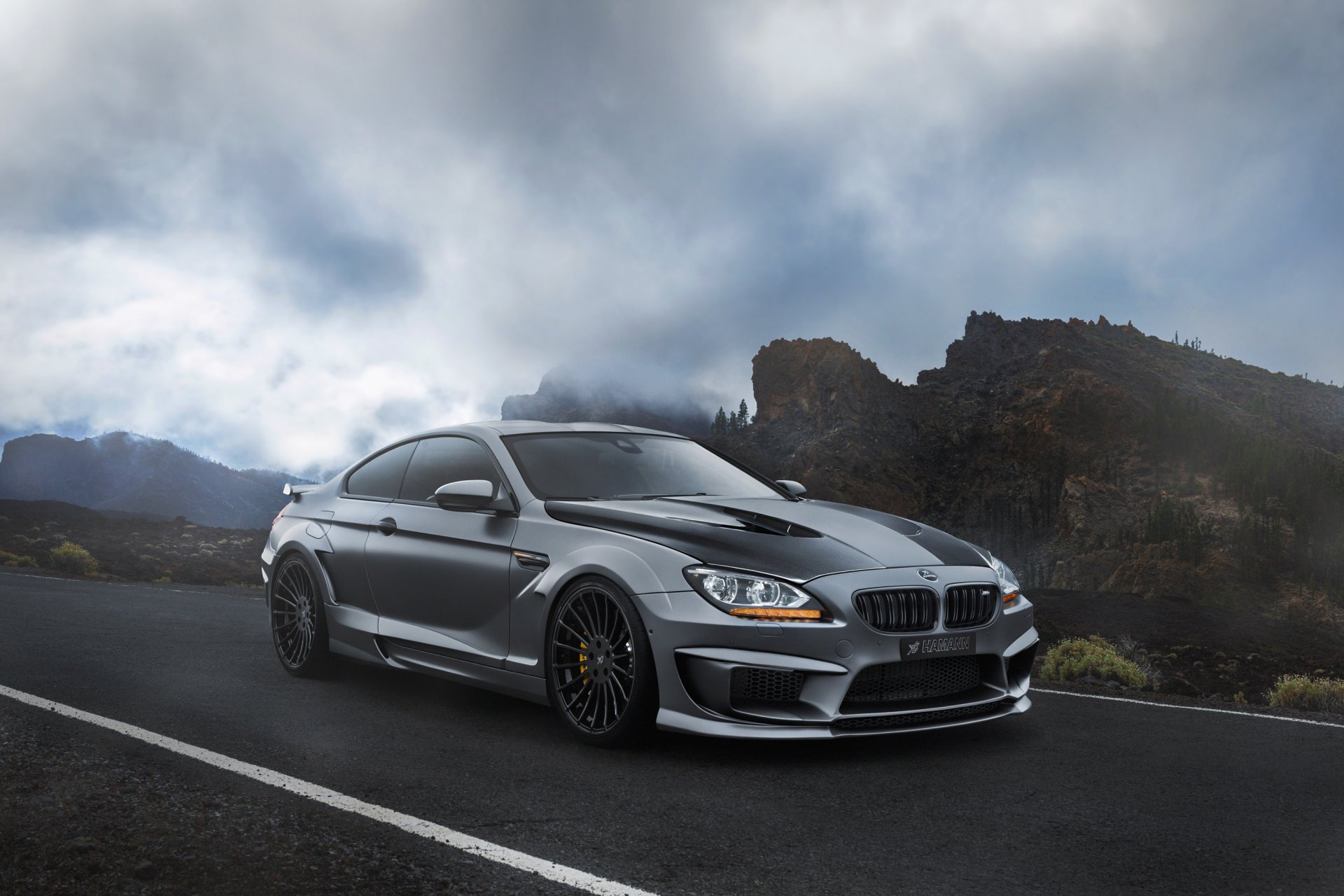 bmw m6 hamann tuning voiture papier peint automatique