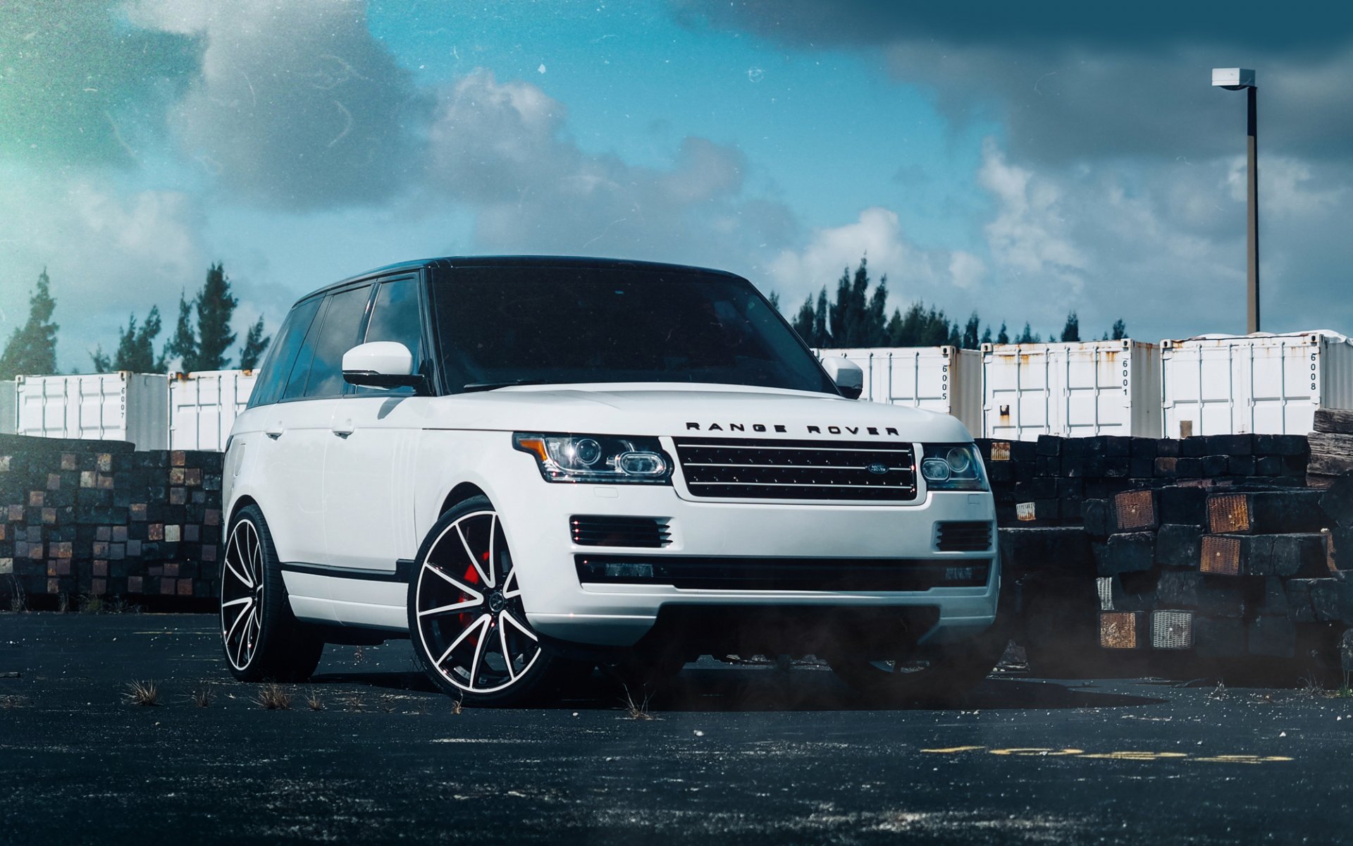 range rover автомобиль тюнинг внедорожник джип