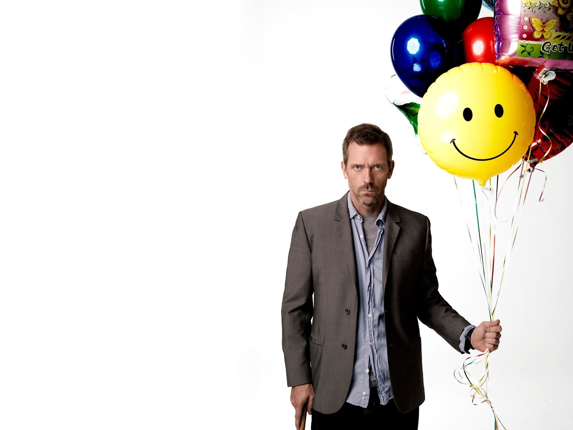 house md boules blanc hugh laurie