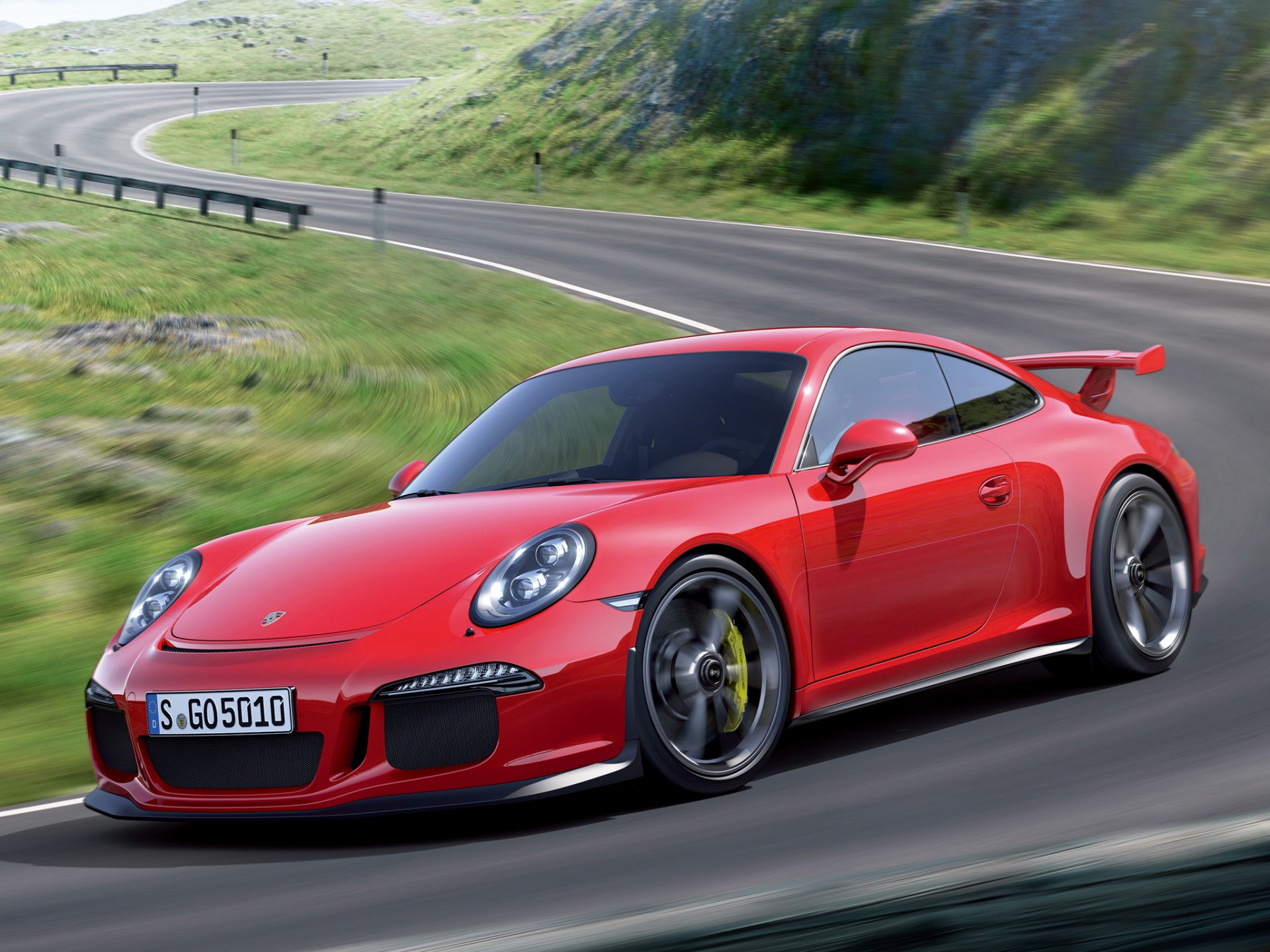 porsche 911 gt3 supercar rosso