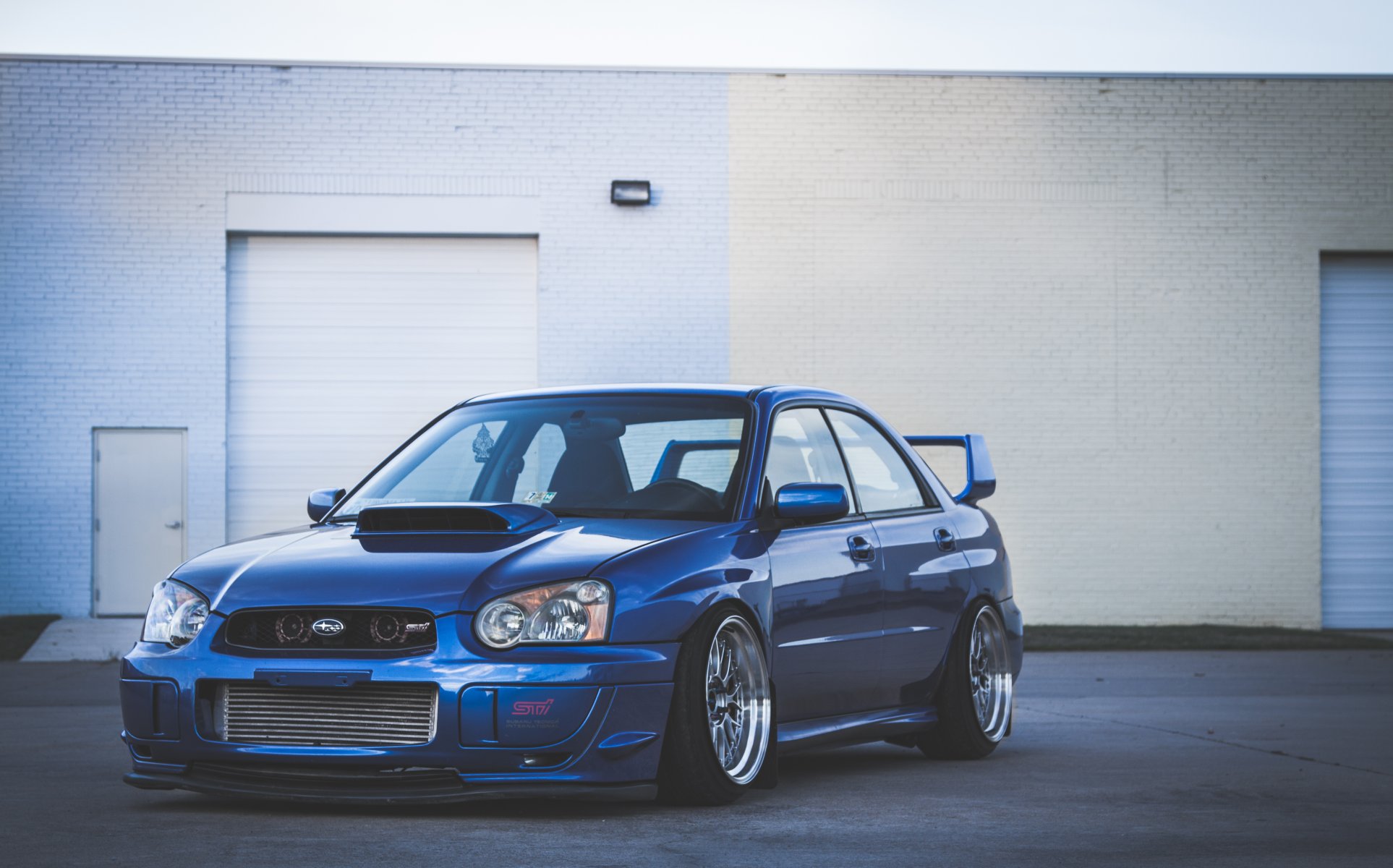 ubaru impreza wrx sti blau subaru impreza blau