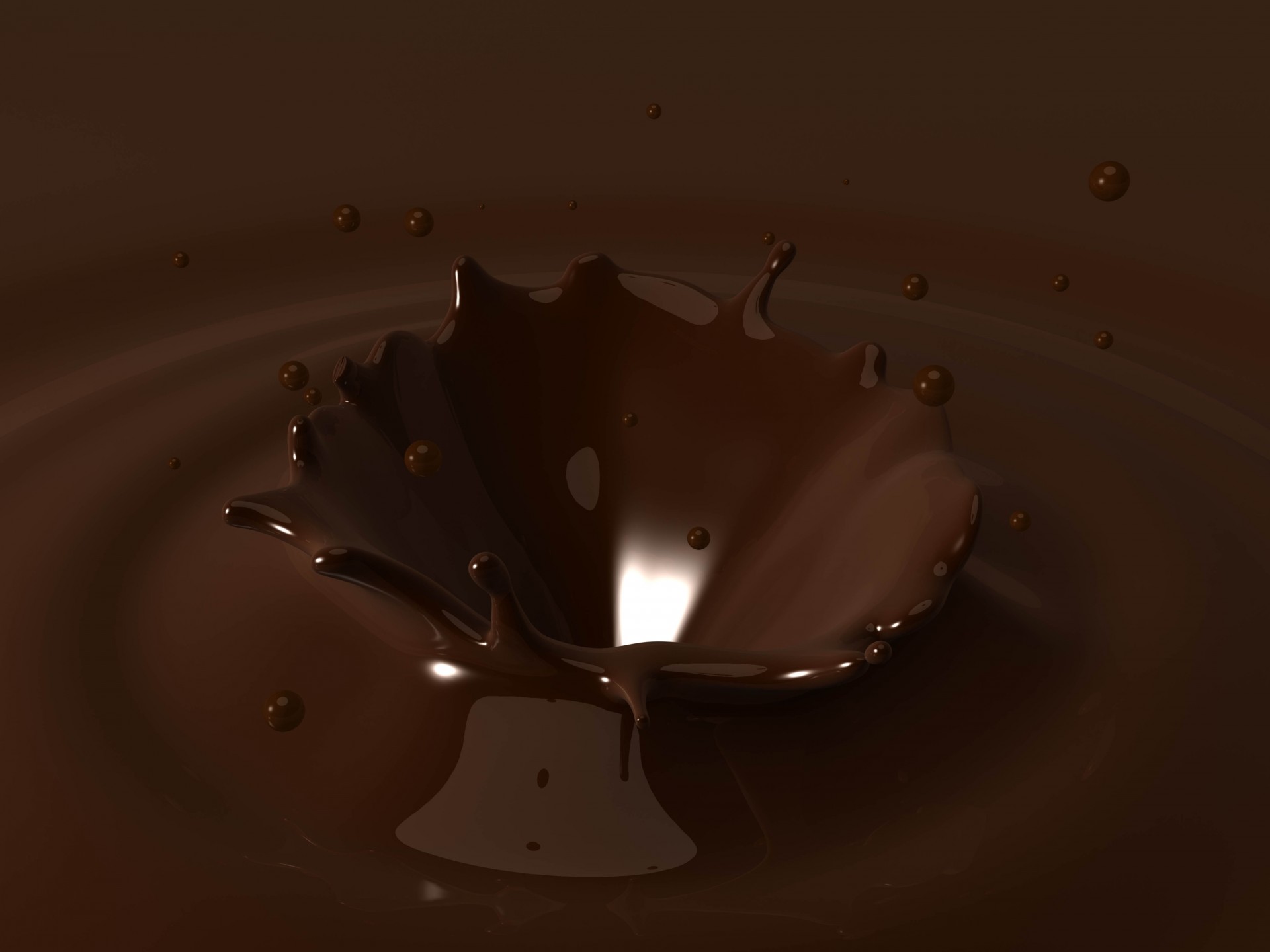 chocolate background falls balloon