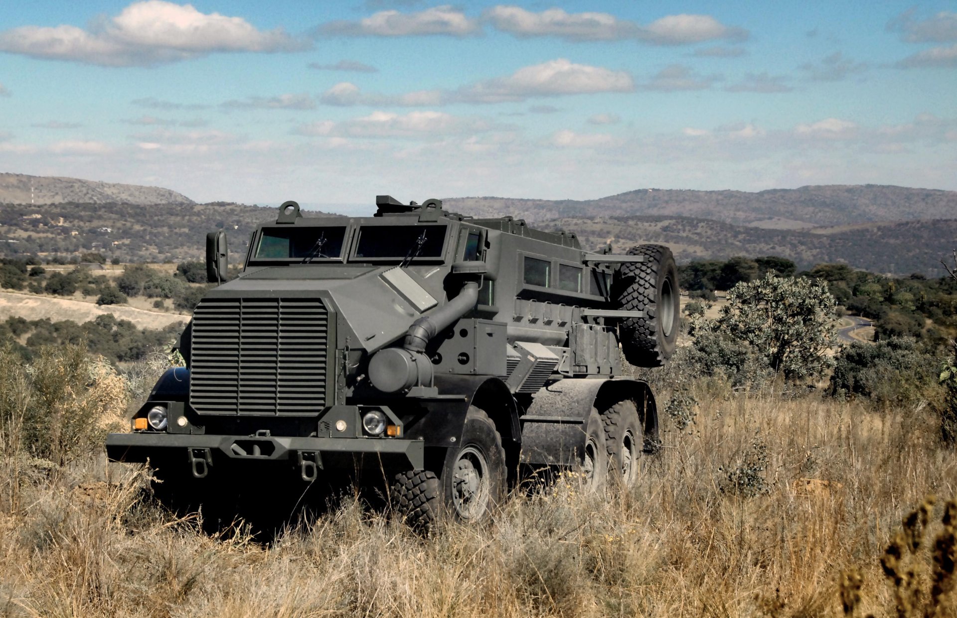 bae systems casspir mk6 nature herbe