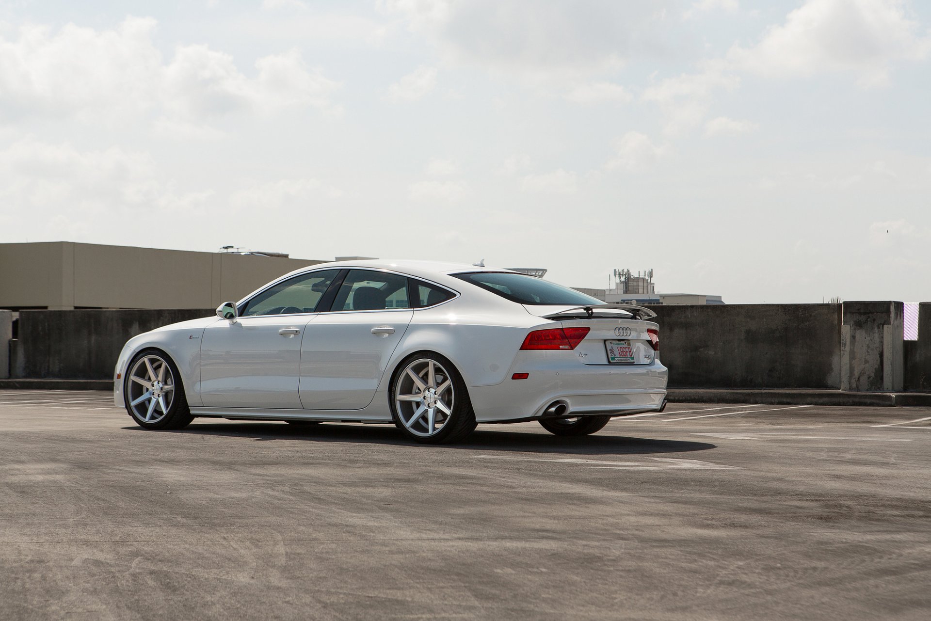 audi a7 tuning vossen blanco audi a7 blanco coche