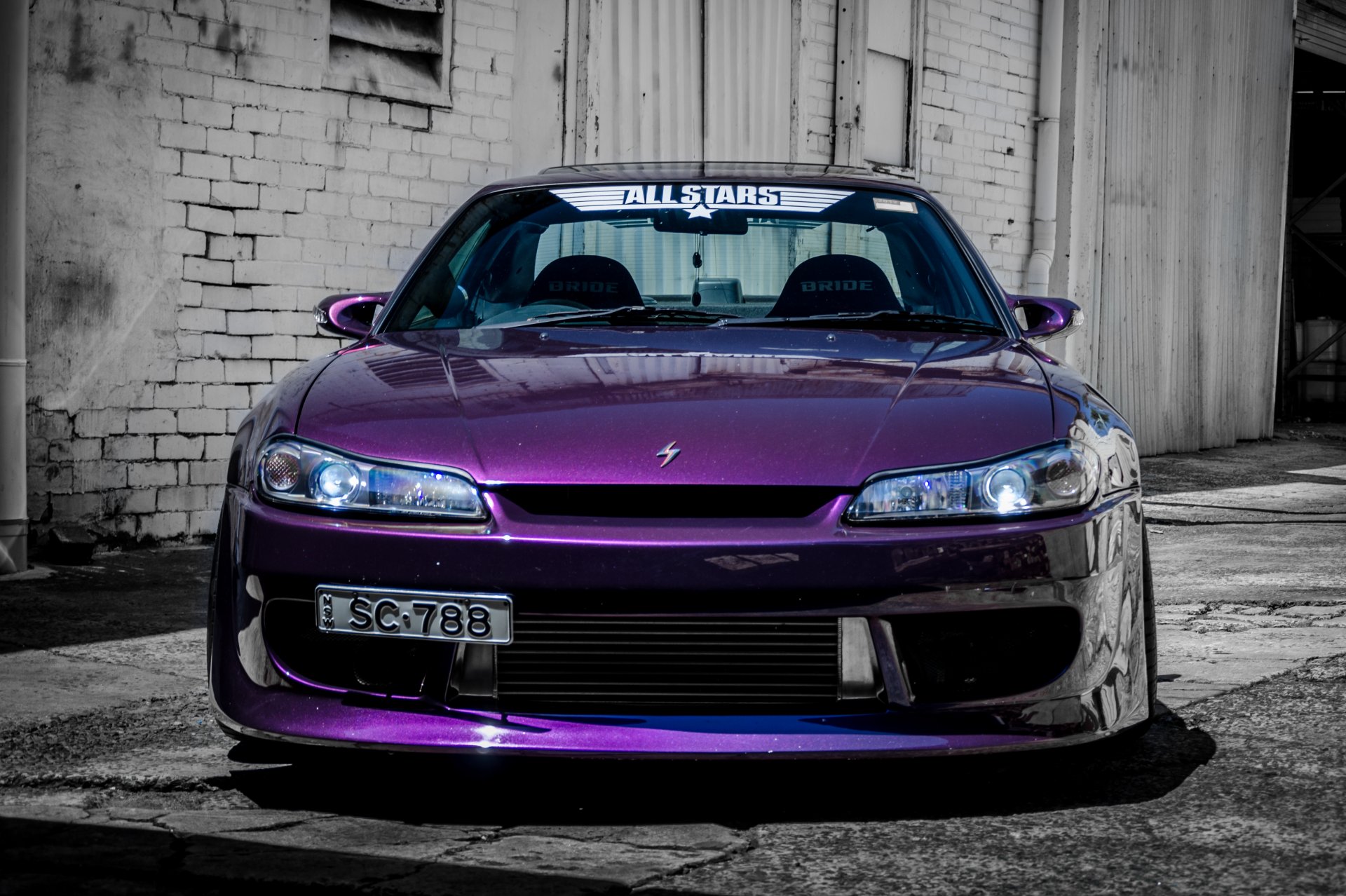 nissan silvia spec-r s15 tuning coche nissan frente