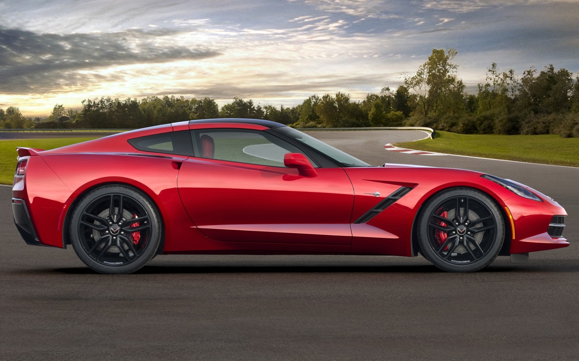 chevrolet corvette stingray c7 chevrolet stingray seitenansicht