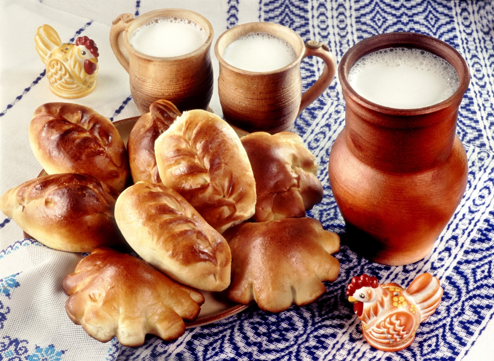 milk bread coffee baking pitcher