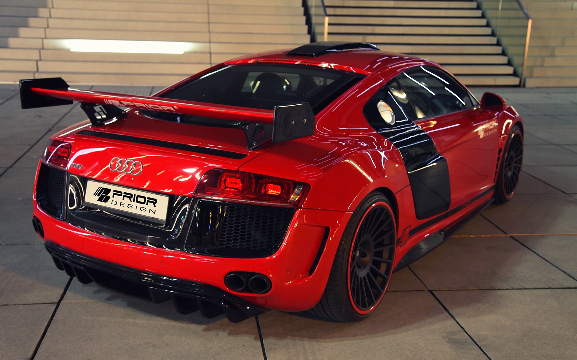 avant-conception audi r8 gt650 voiture arrière tuning