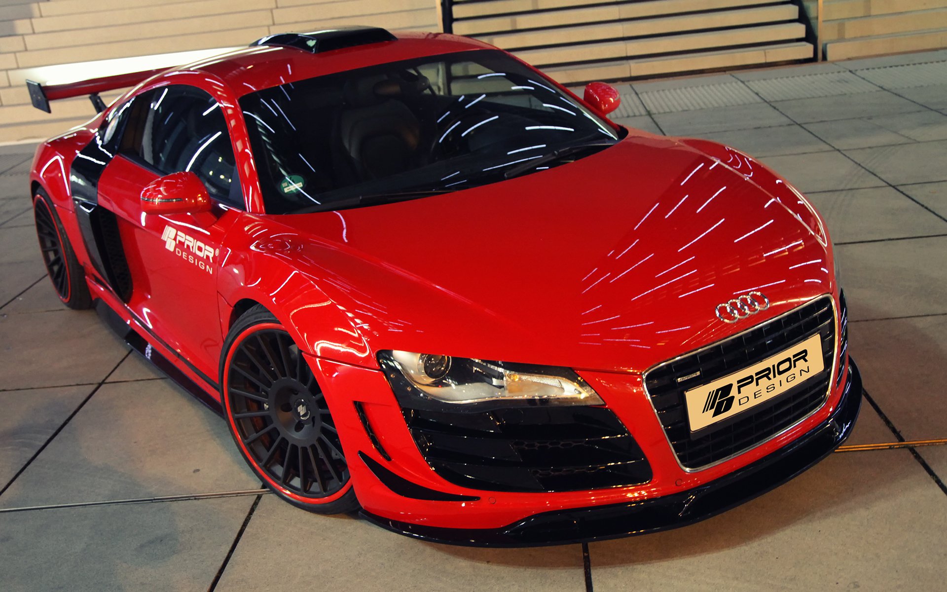 prior-design audi r8 gt650 front supercar prior design tuning