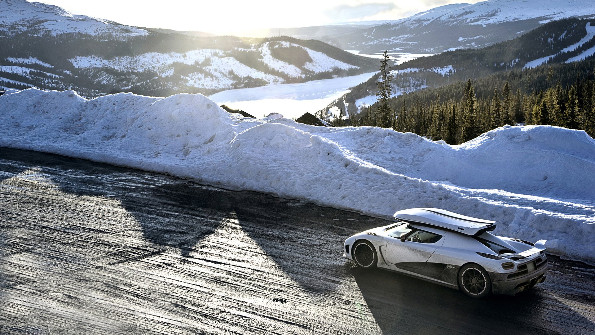 top gear top gear engranaje superior mejor programa de televisión koenigsegg agera r koenigsegg agera r superdeportivo hipercoche blanco carretera nieve montañas