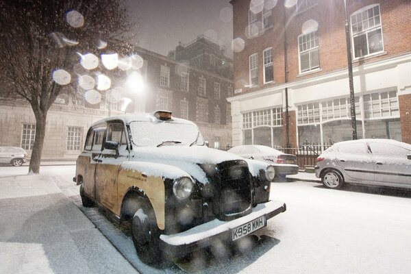 English car london wheelbarrow